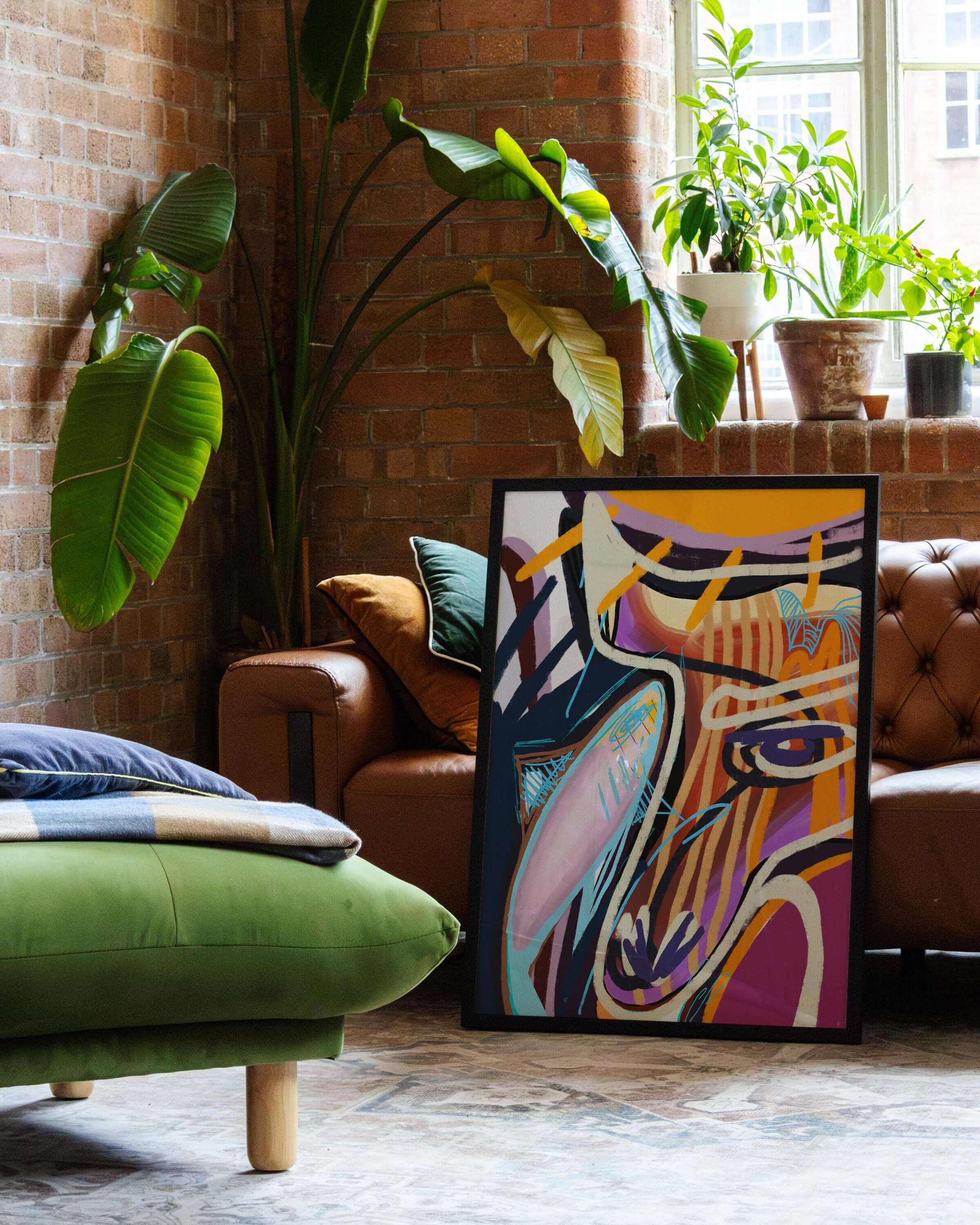 Zodiac Tides Poster – FineArt Wandbild, moderne Kunst & Fine Art Print von Spawnd, handgefertigt & Made in Germany